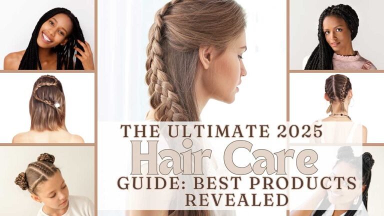 The Ultimate 2025 Hair Care Guide: Best Products Revealed